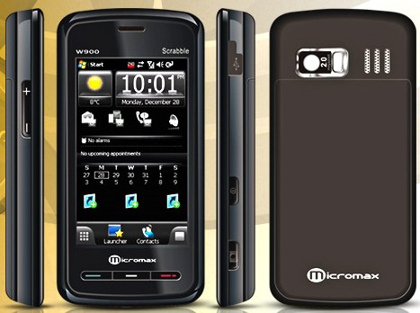 Micromax W900 с дизайном от Nokia 5800